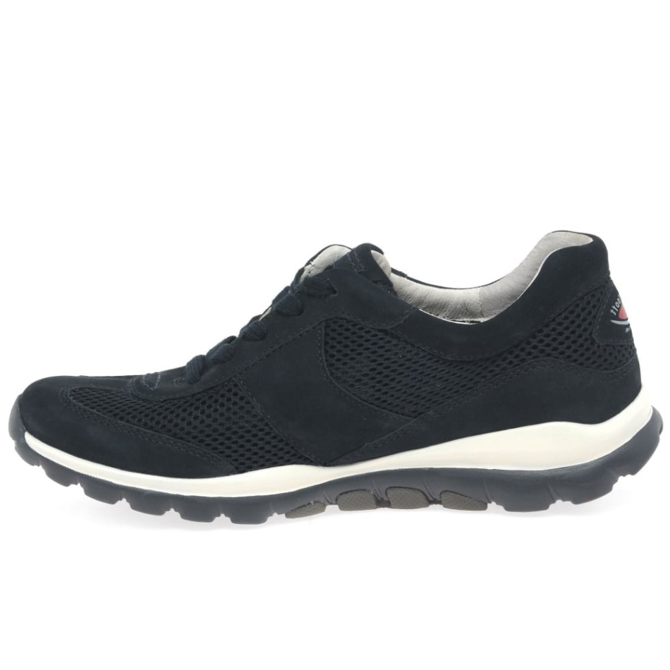 Helen Entraîneurs De Sport Pour Femmes Gabor | Nubuck Bleu Nuit Exclusif
